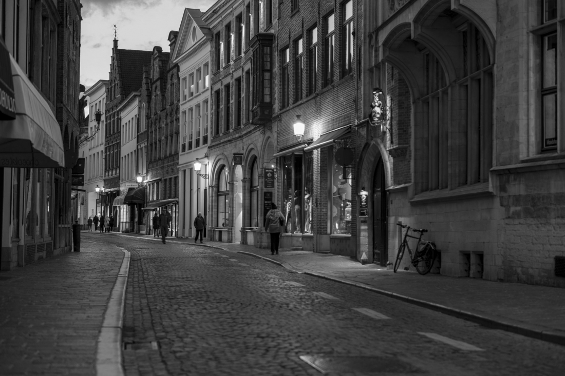 Bruges in B&W