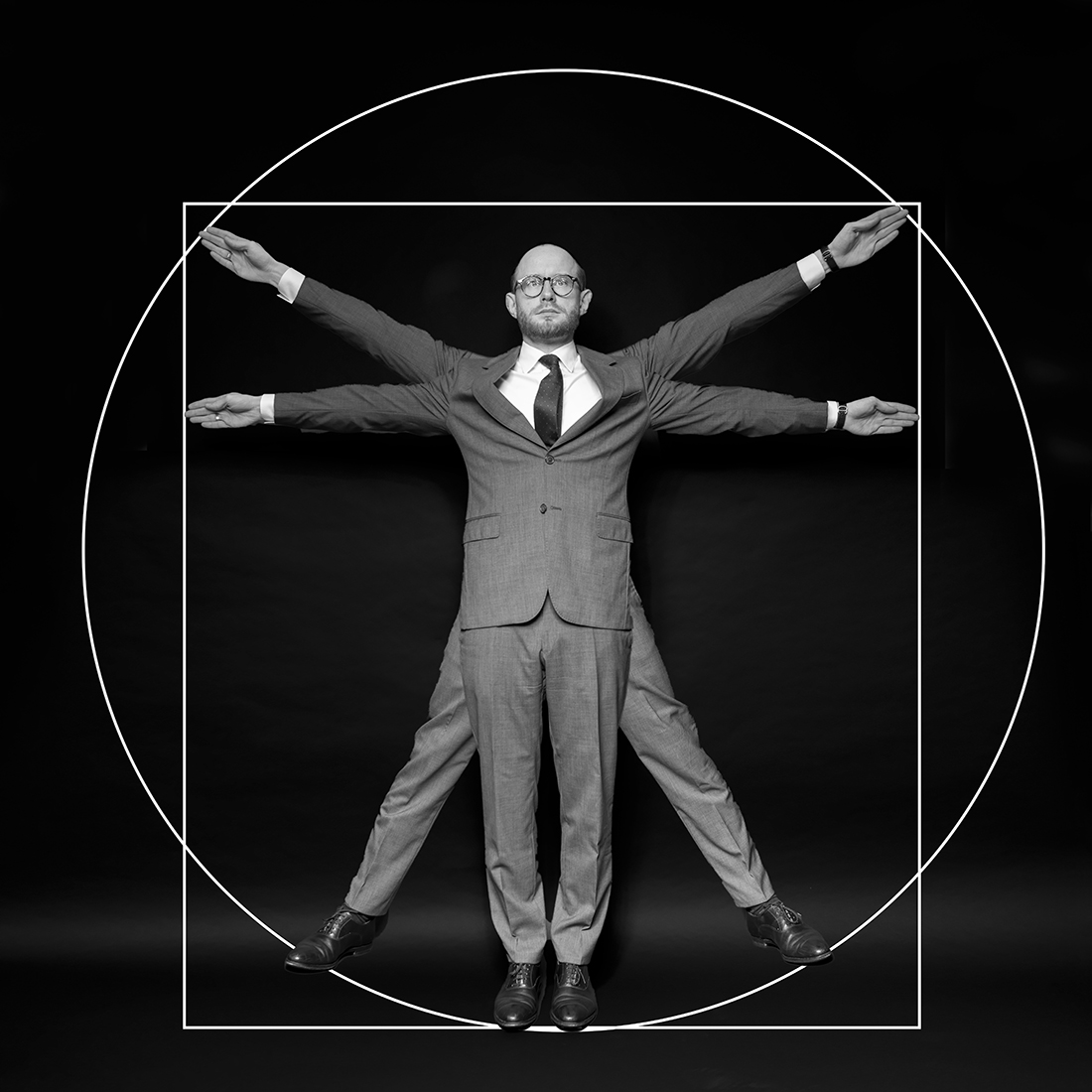 Vitruvian Man of Corporation 