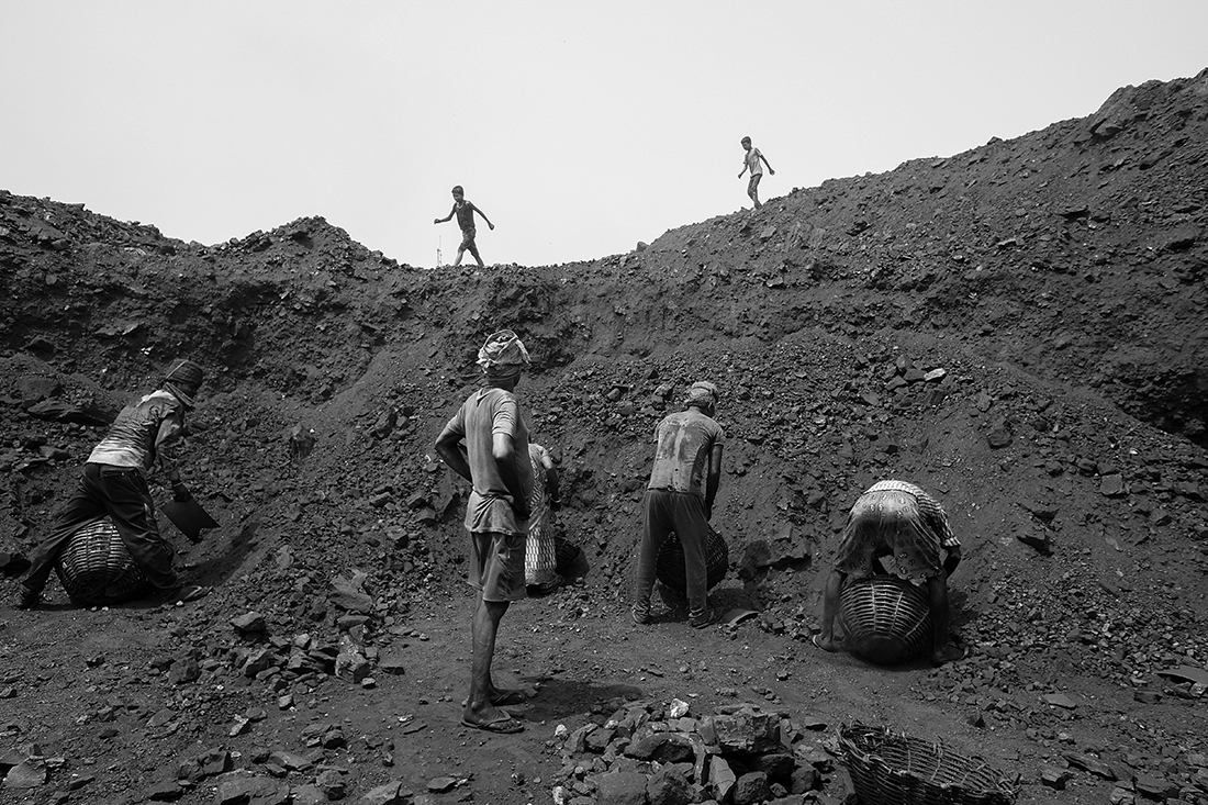 Coal miners of Dhanbad