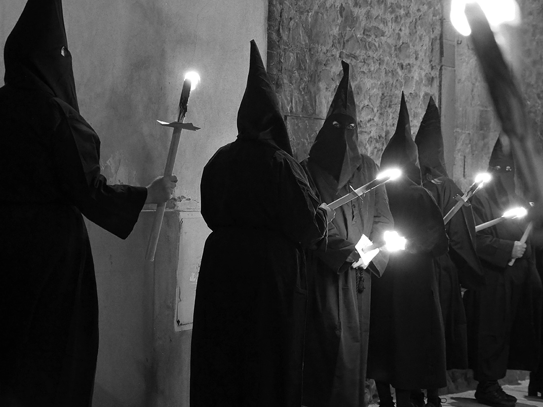 Pointy Hoods, Torches and Parades. The mystery of a tradition.