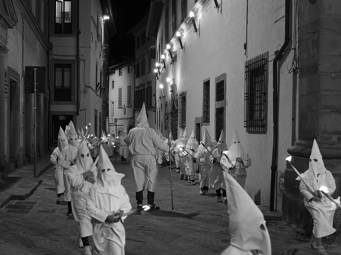 Pointy Hoods, Torches and Parades. The mystery of a tradition.