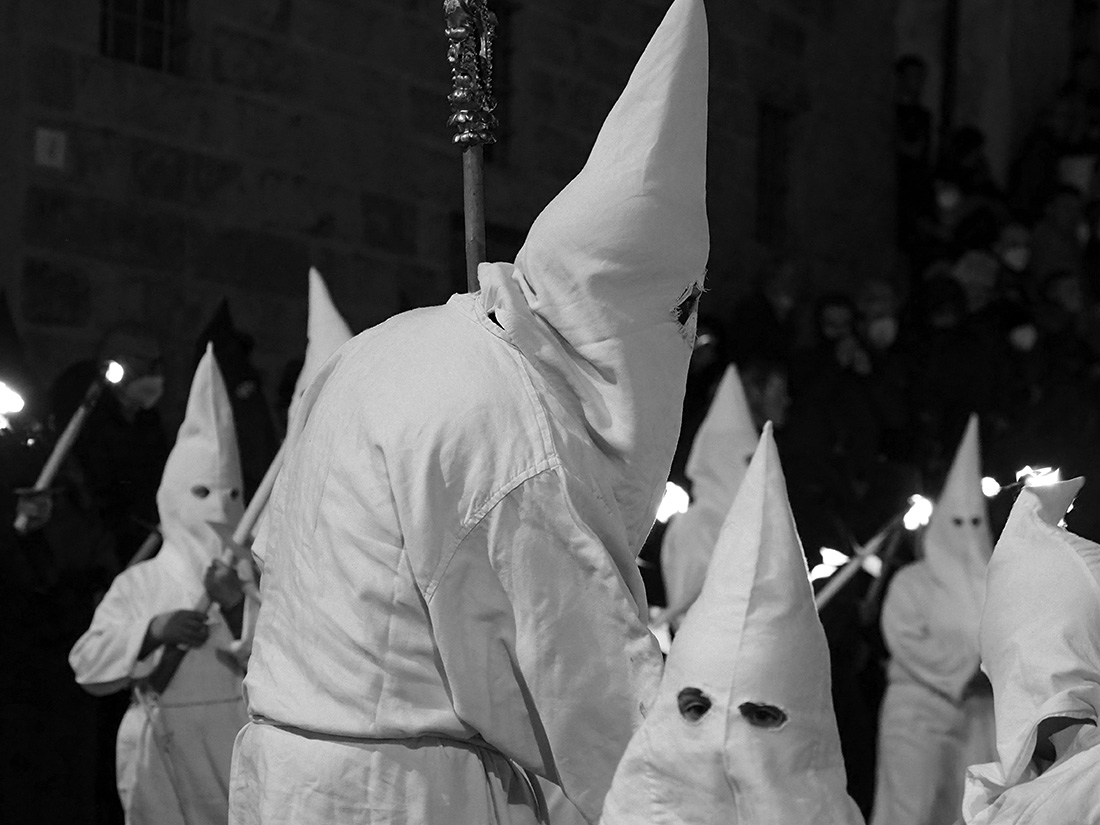 Pointy Hoods, Torches and Parades. The mystery of a tradition.