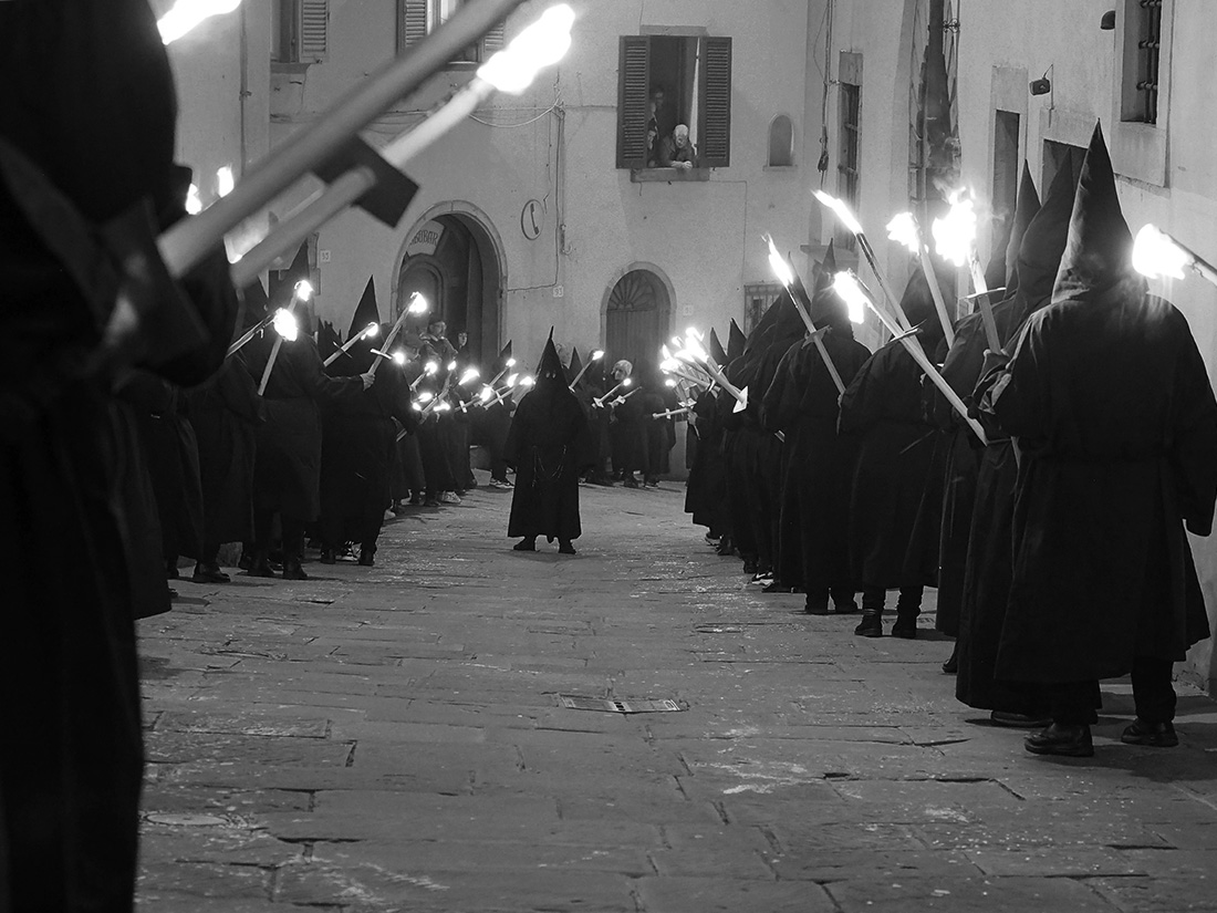 Pointy Hoods, Torches and Parades. The mystery of a tradition.