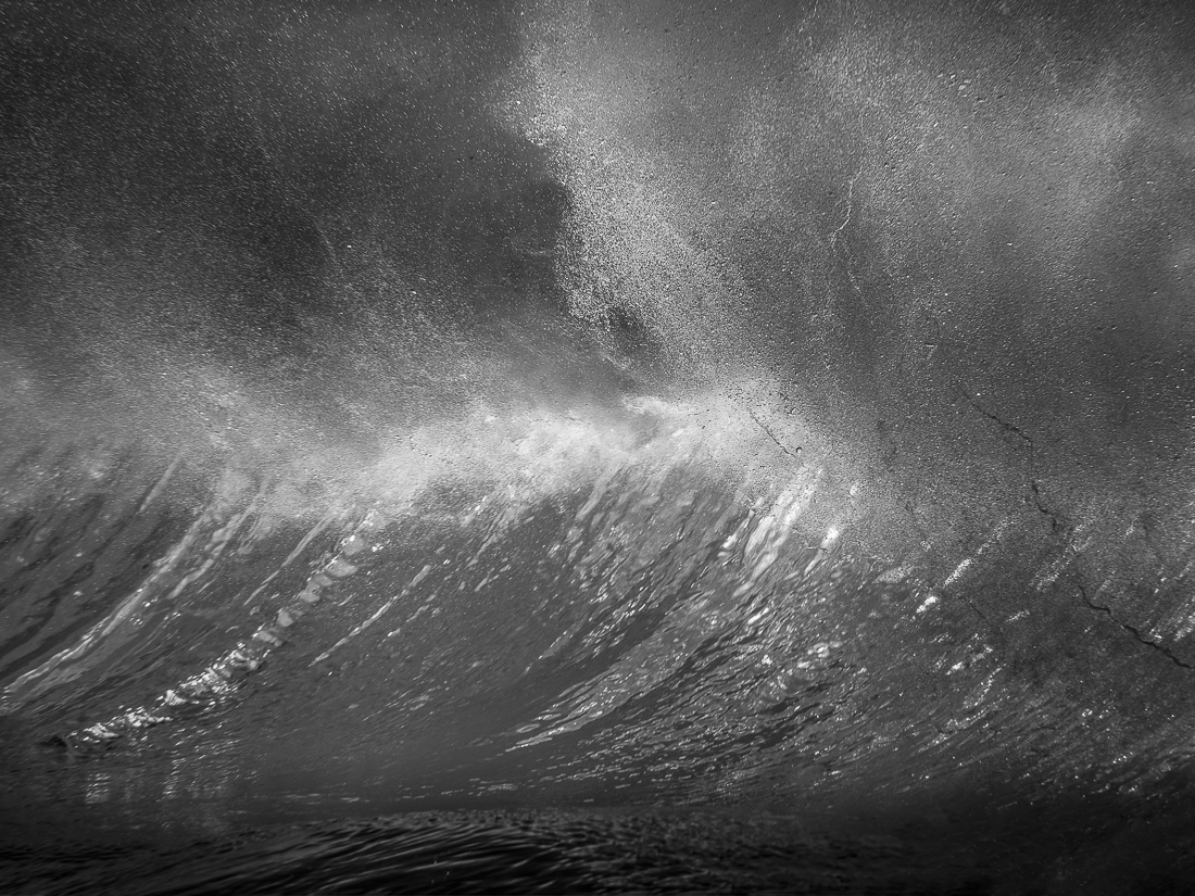 Edge of the Wave Underwater