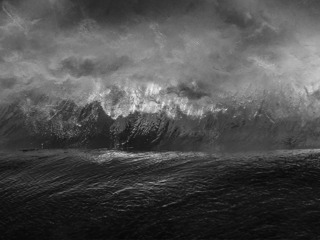 Edge of the Wave Underwater