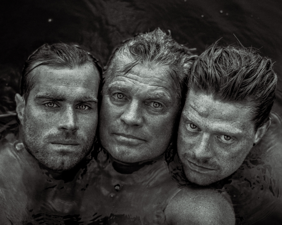 of father and sons