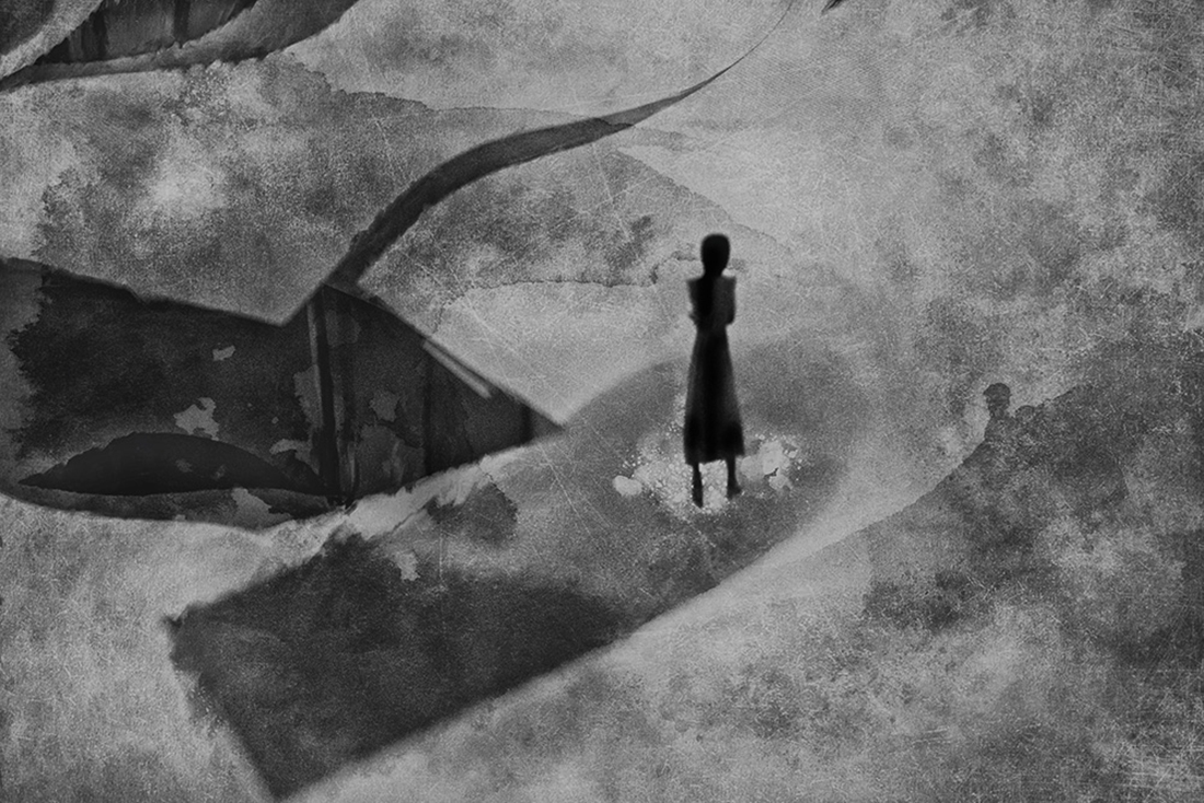 The girl