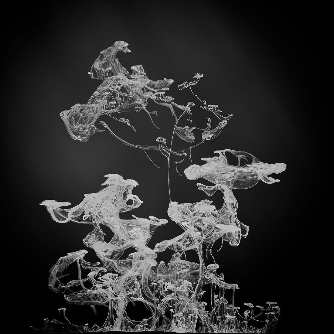 Mythical creatures from the deep sea