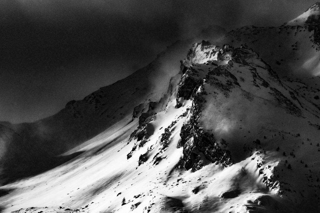 Alpes after a blizzard