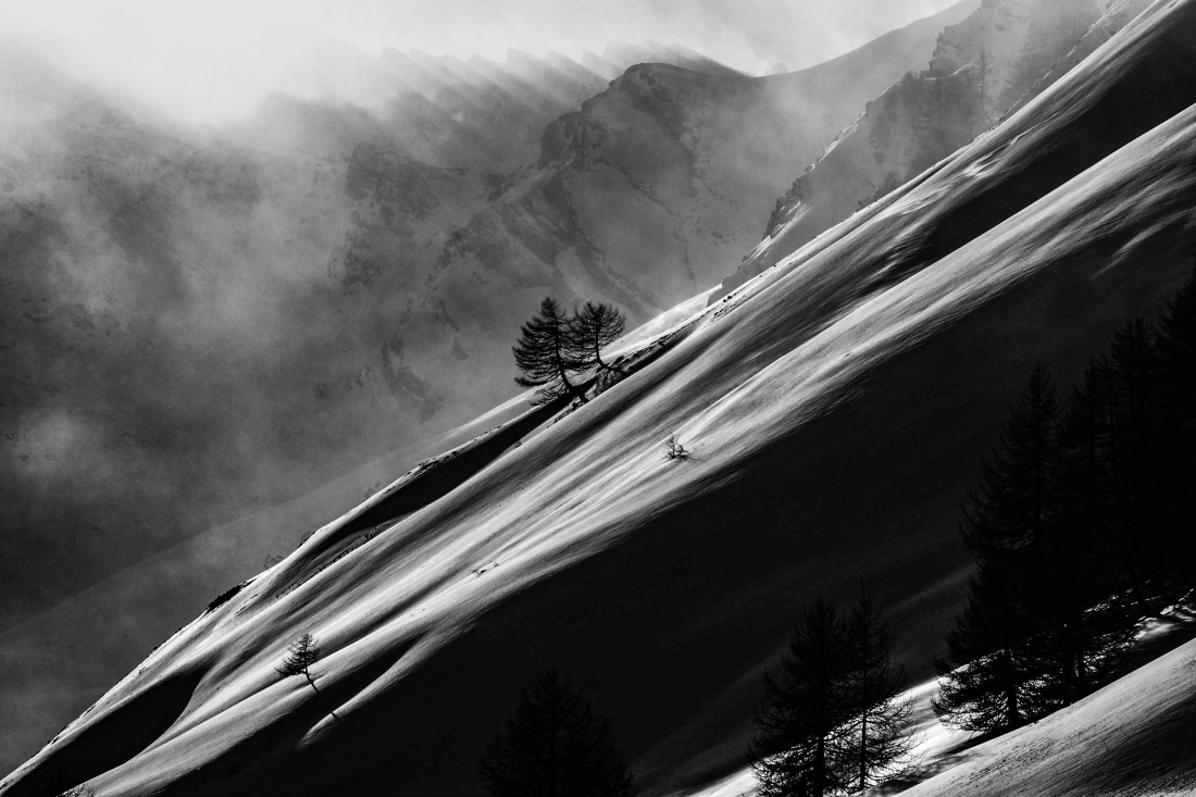 Alpes after a blizzard