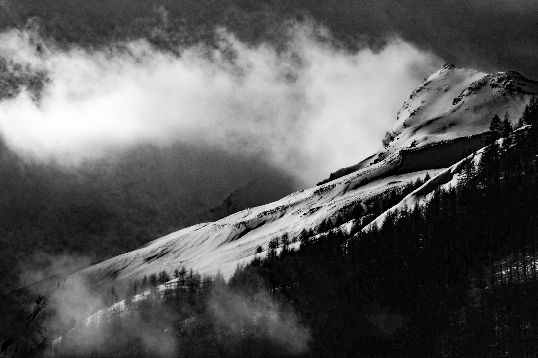 Alpes after a blizzard