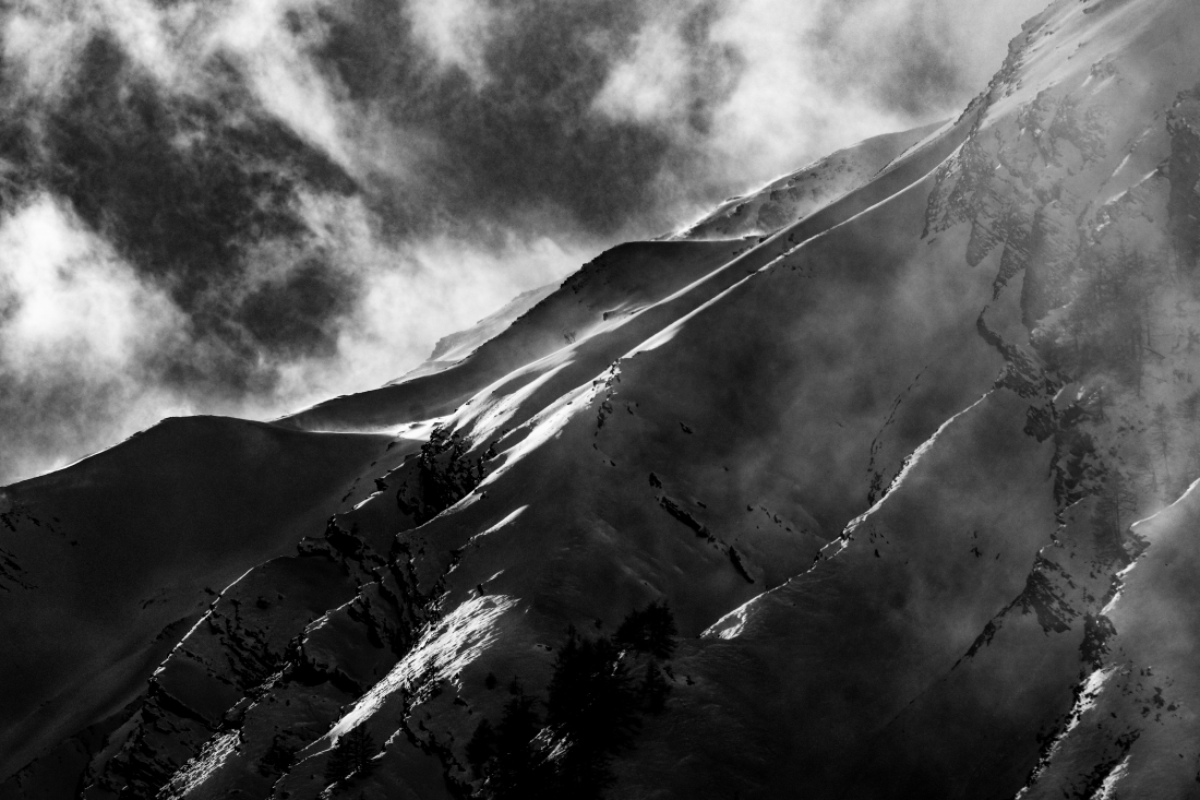 Alpes after a blizzard