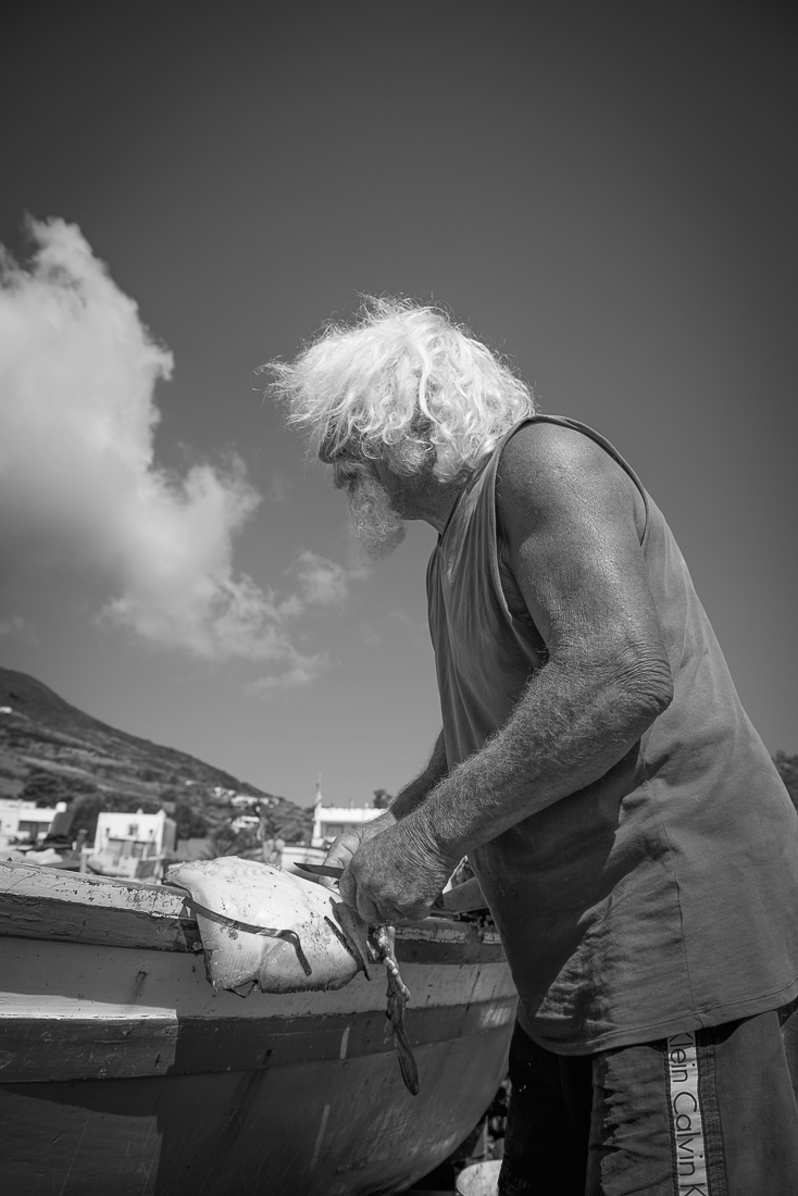 Experiencing through the four elements: Earth, Air, Water and Fire in Stromboli.