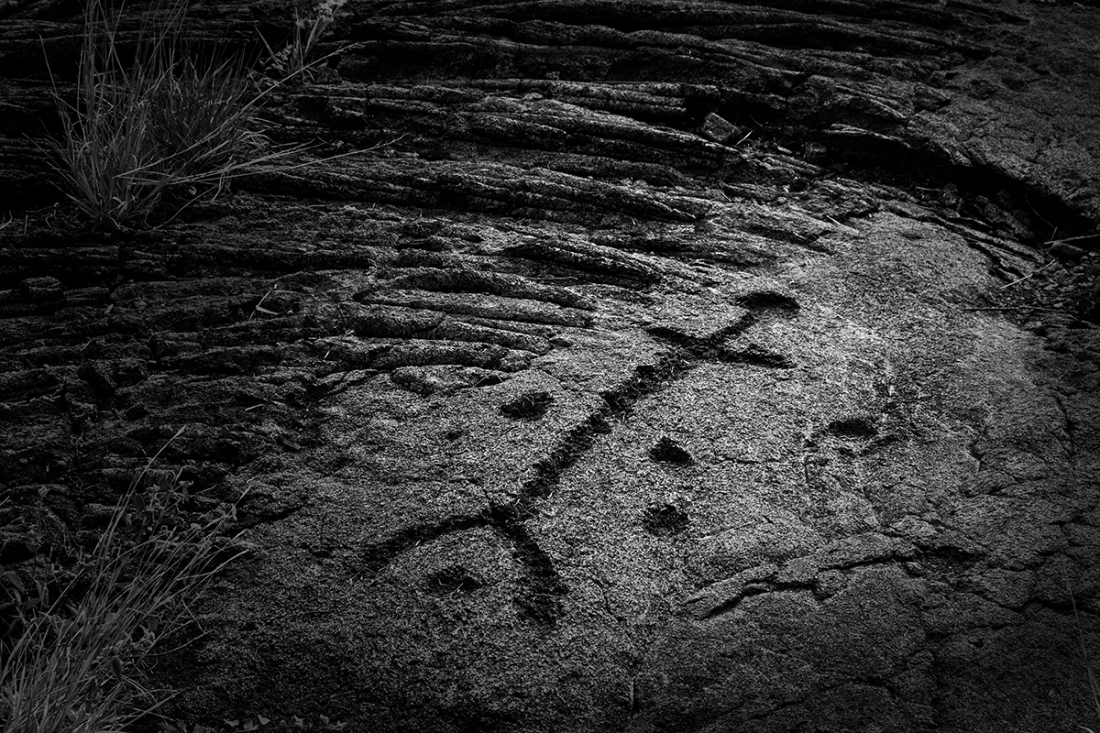 Hawain Petroglyphs 