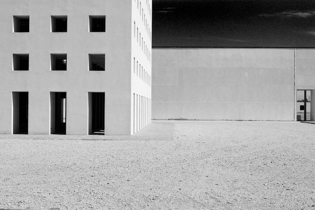 Metaphysical Monochrome Stillness