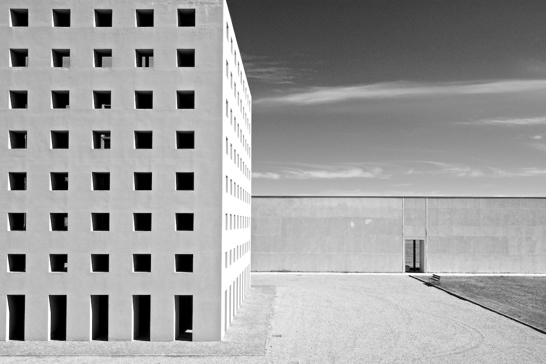 Metaphysical Monochrome Stillness