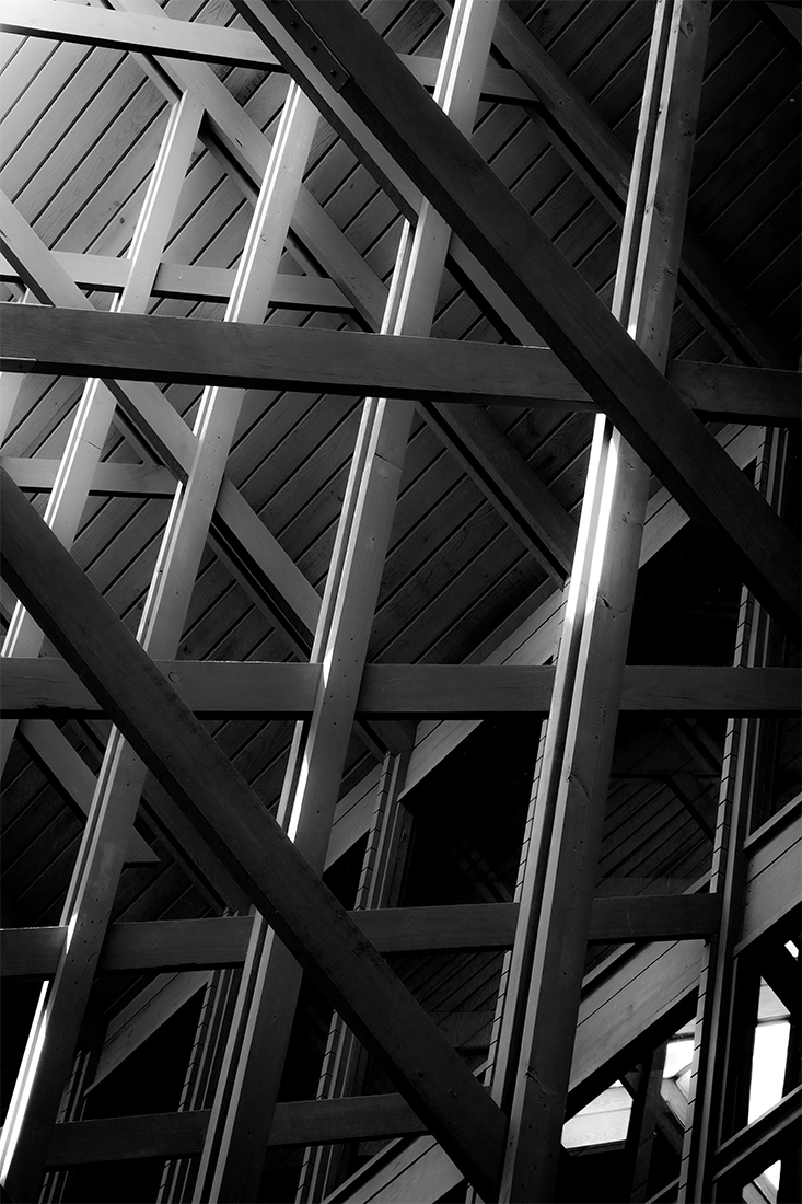 Thorncrown Chapel--Subtlety of Shade