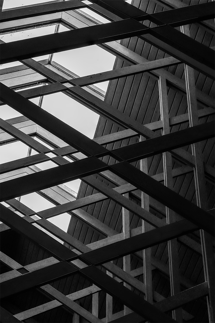 Thorncrown Chapel--Subtlety of Shade