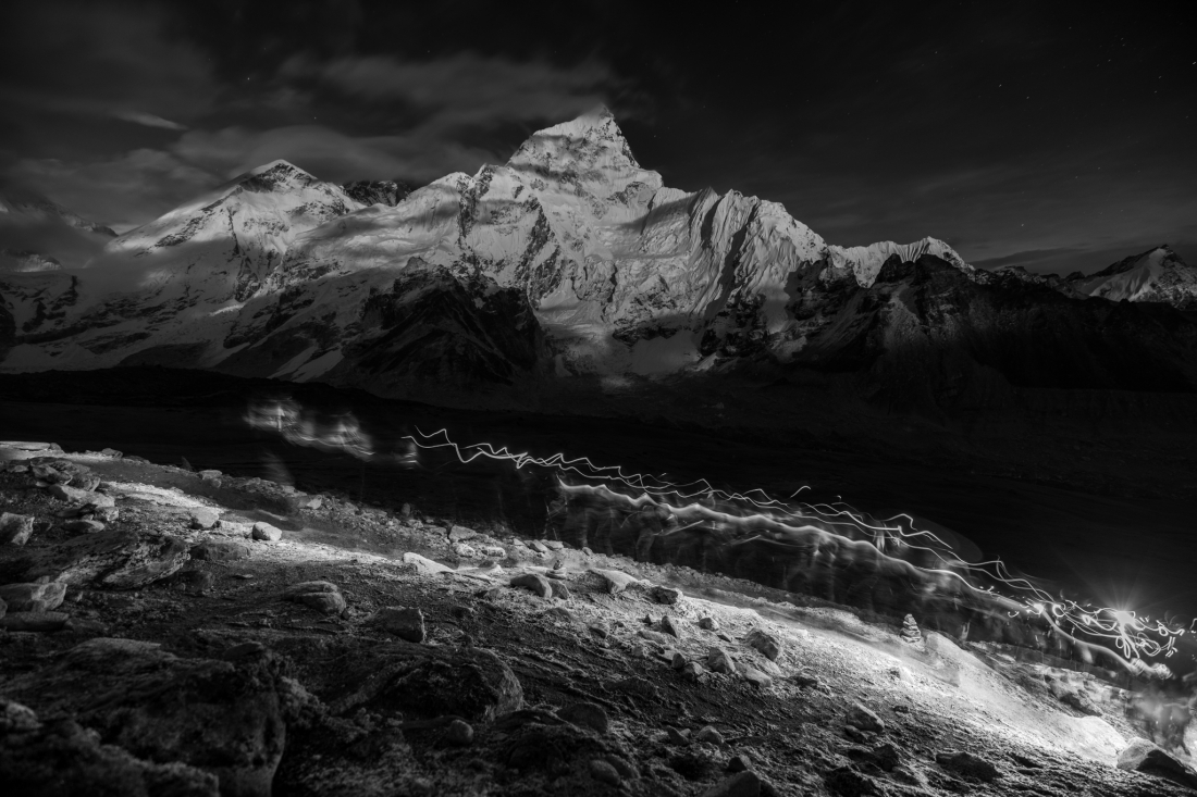 Cryosphere Chronicles: Once Upon A Time In Sagarmatha Sky Glaciers 
