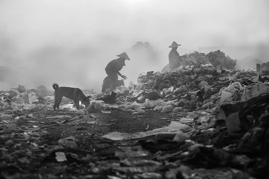 Living life at the landfill
