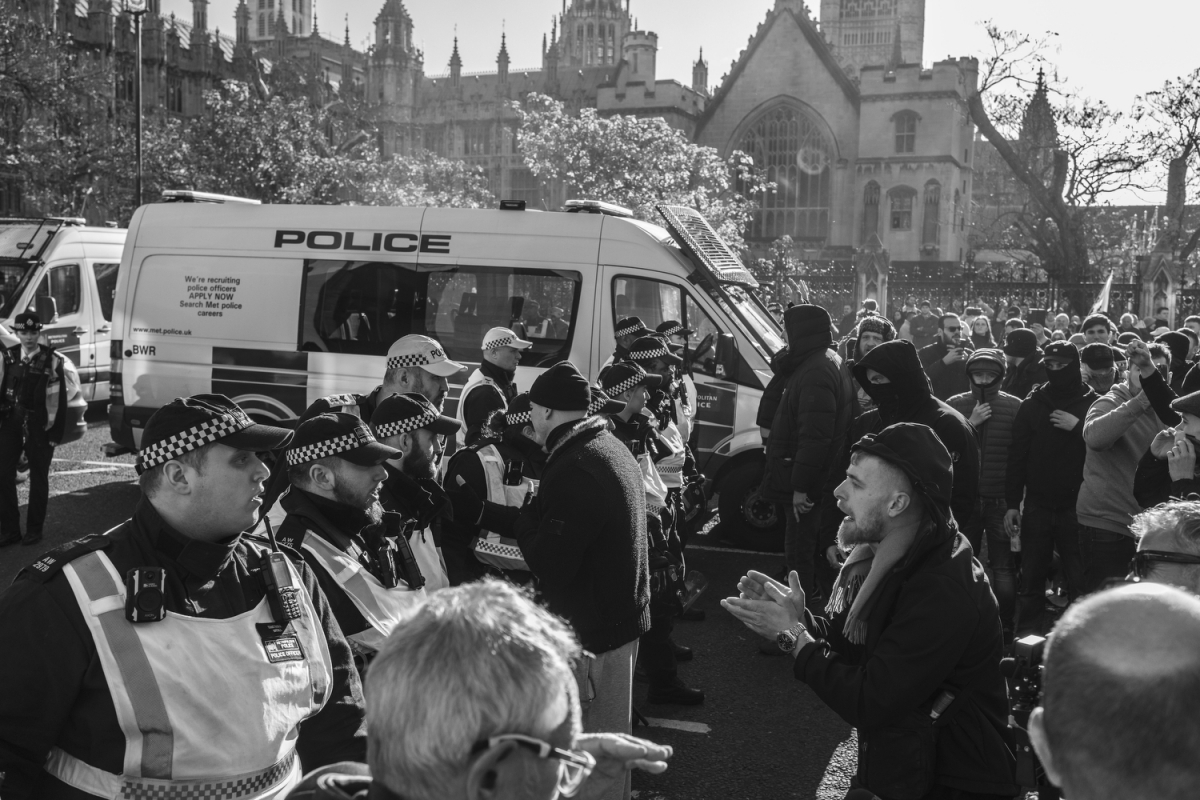 Armistice Day London Far-Right Counter Protests