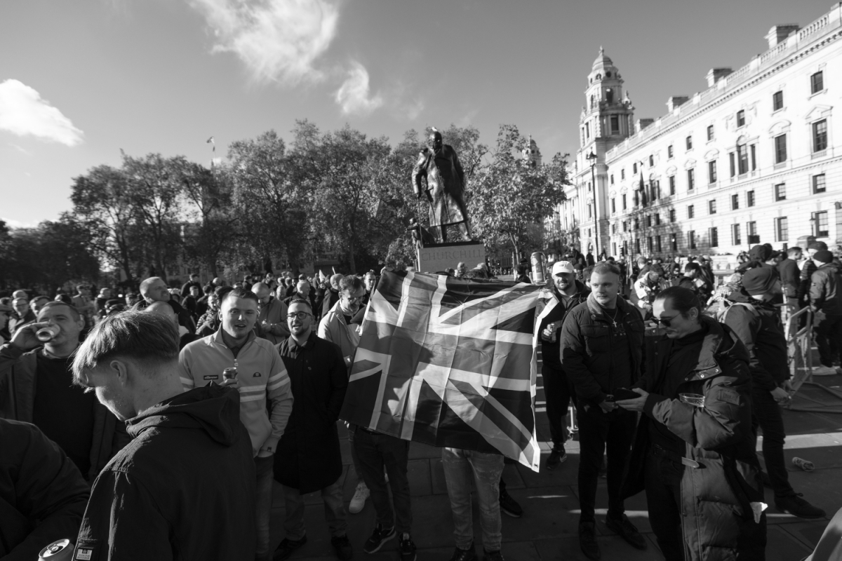 Armistice Day London Far-Right Counter Protests