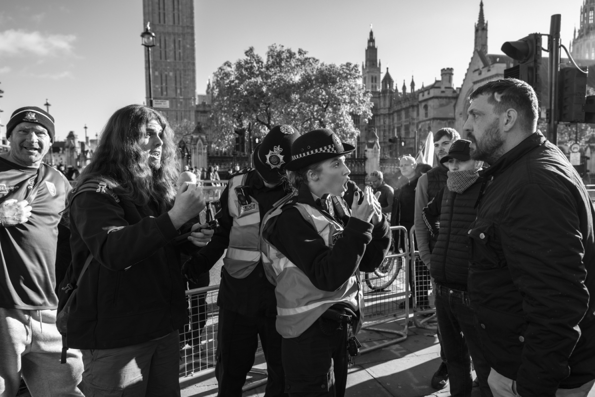 Armistice Day London Far-Right Counter Protests