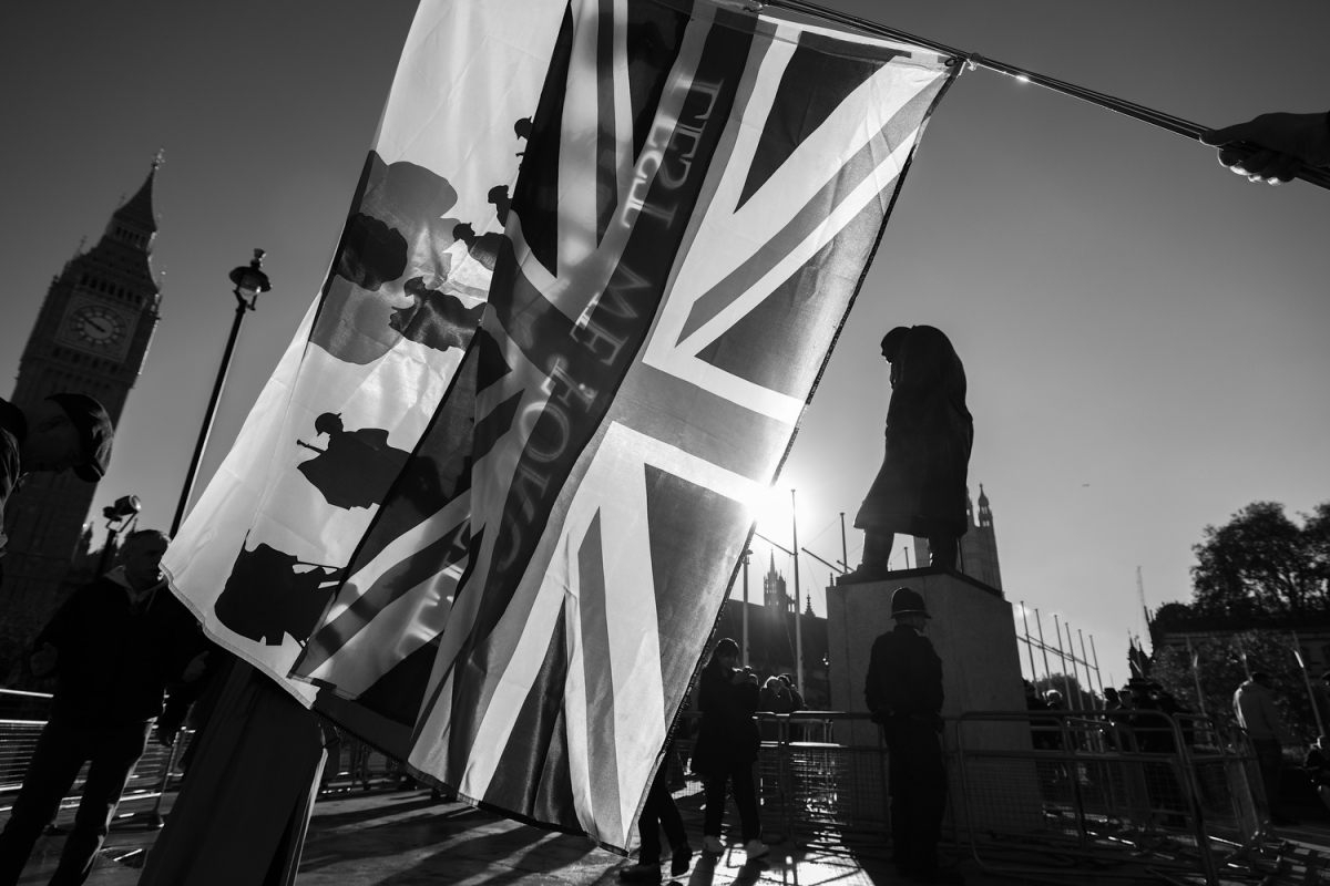 Armistice Day London Far-Right Counter Protests