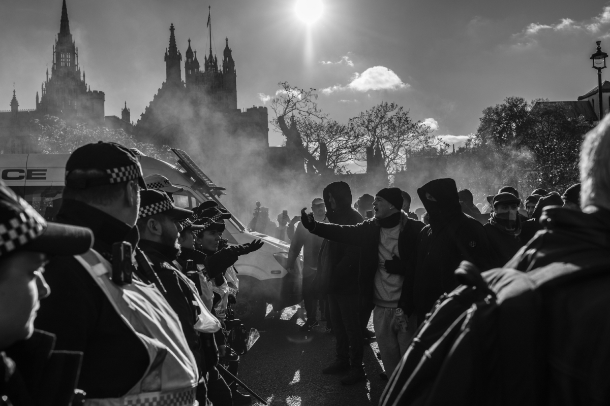 Armistice Day London Far-Right Counter Protests