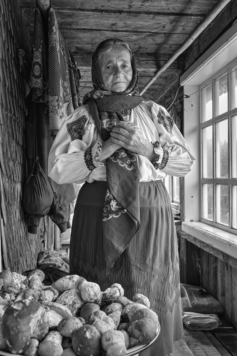 Highland inhabitants of the Ukrainian Carpathians.