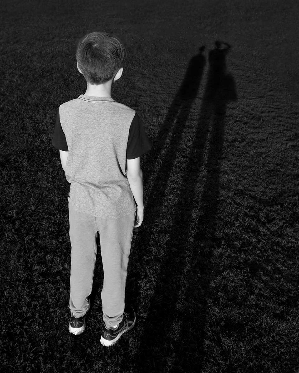 My Son, always beside me, never in my shadow