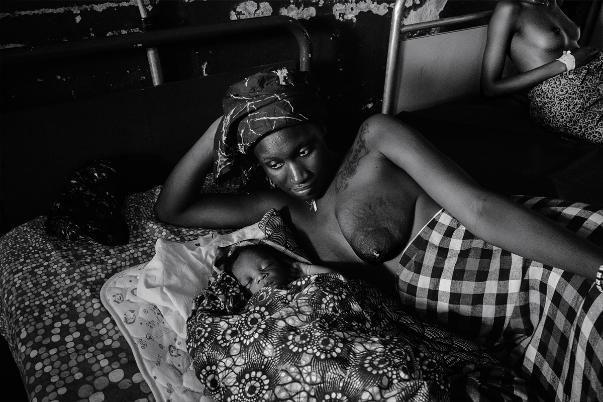 The basement of the third world. Hospital Bafatá, Guinea Bissau.