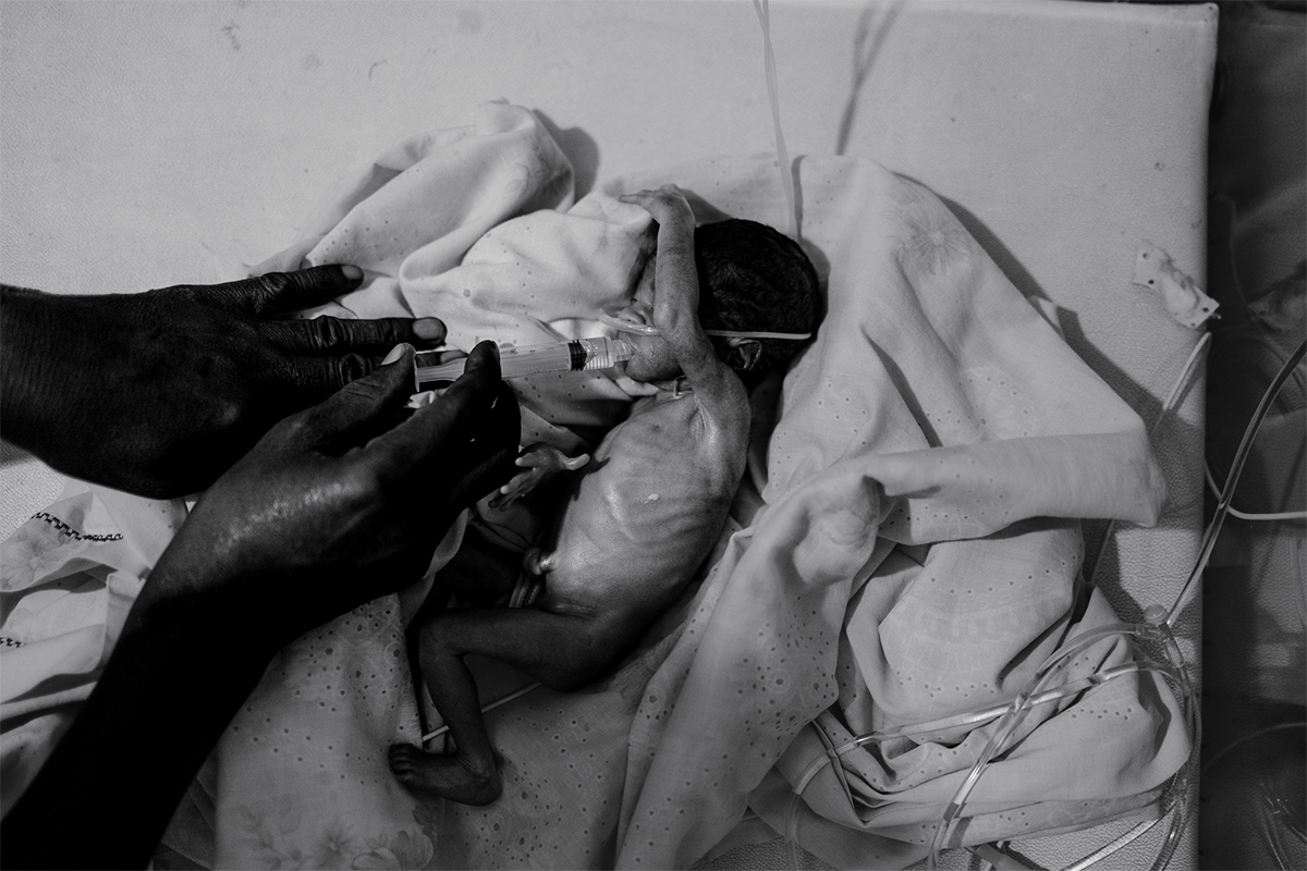 The basement of the third world. Hospital Bafatá, Guinea Bissau.