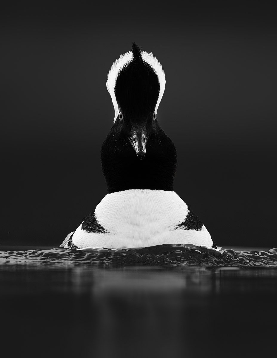 Cuties-Hooded Merganser