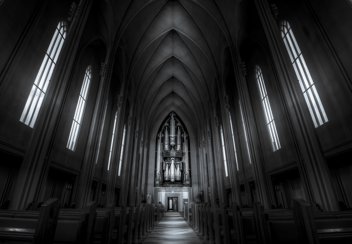Hallgrimskirkja - Church of Reykjavik, Iceland