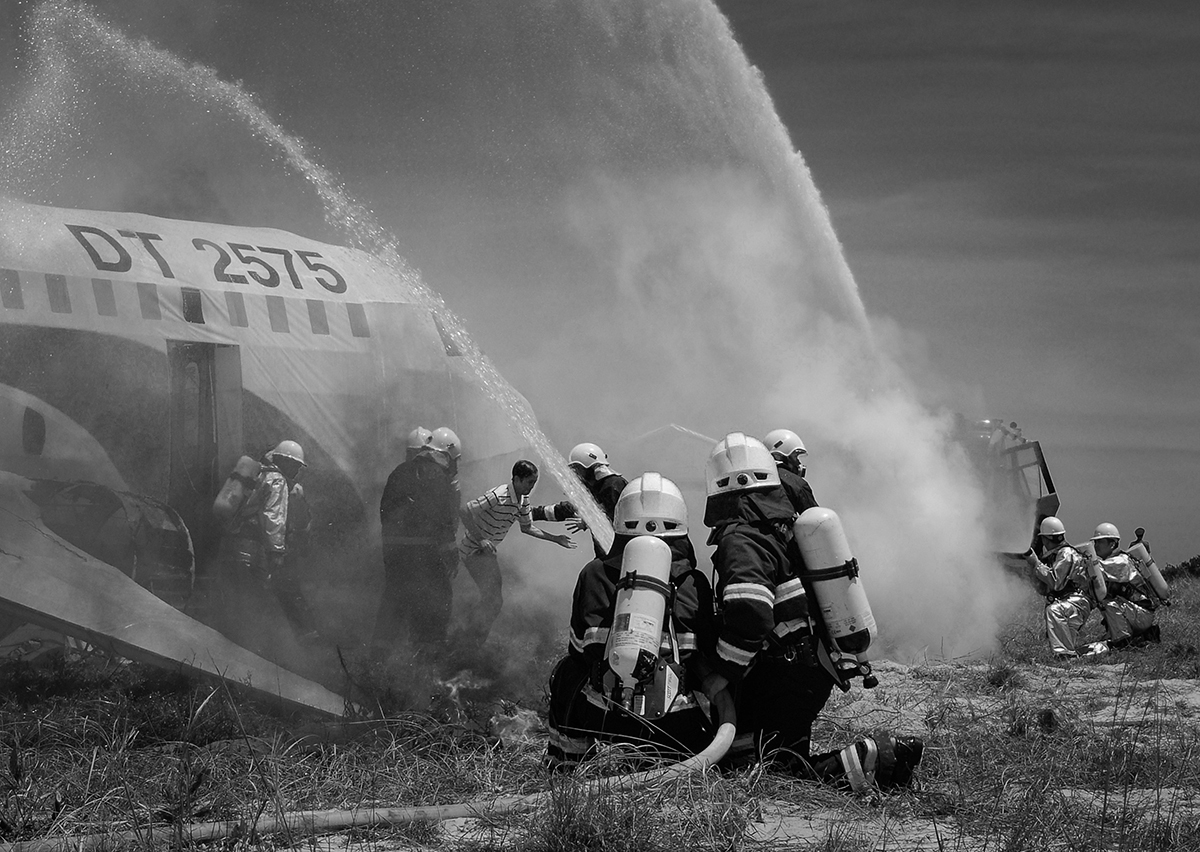 AVIATION RESCUE REHEARSAL