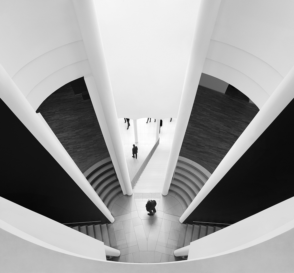 A modern art museum in Frankfurt, Germany