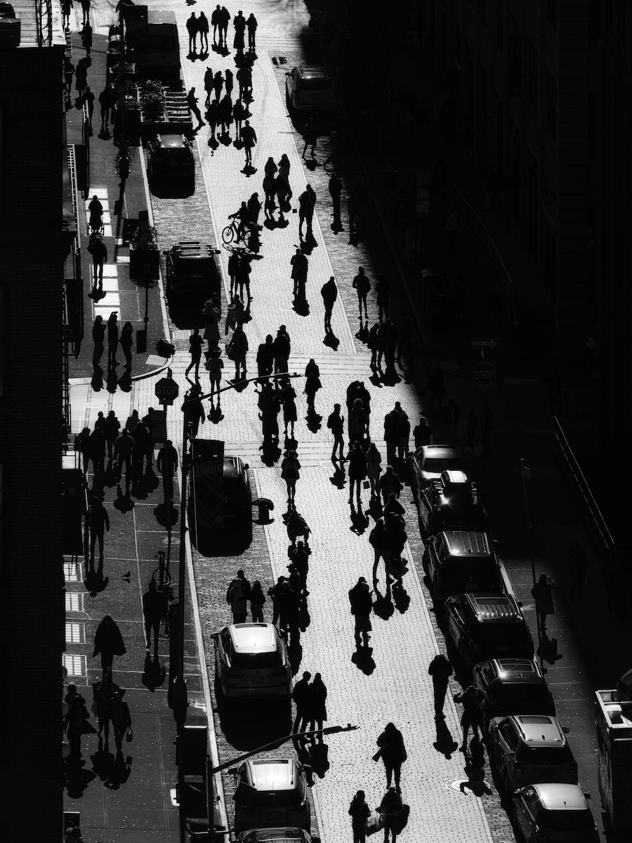 Busy Street in Brooklyn