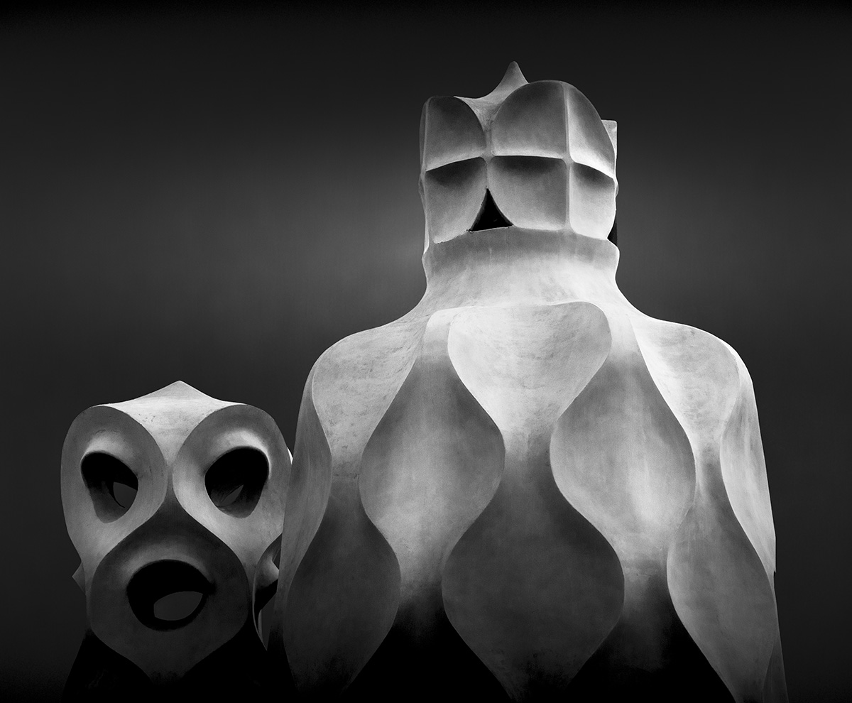 The roof of Casa Mila (La Pedrera)