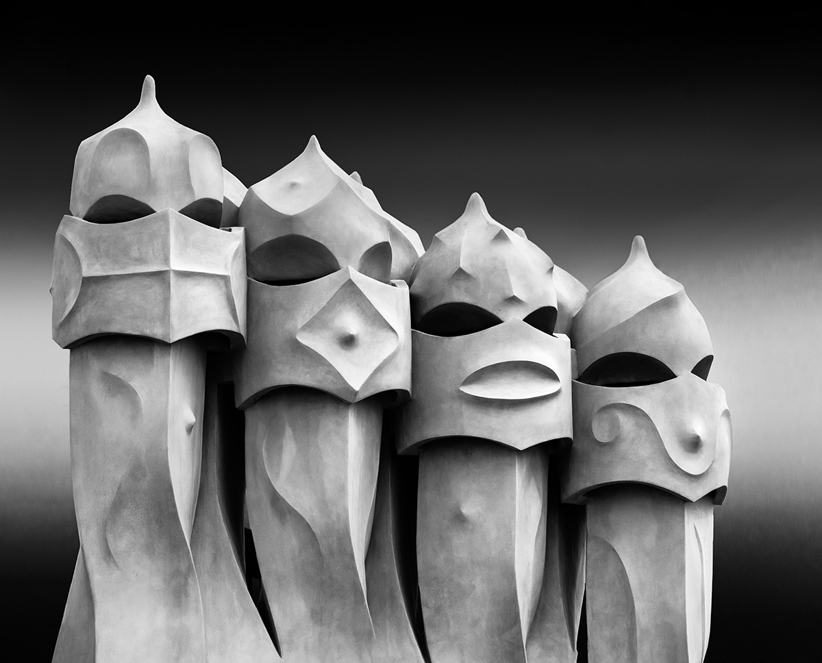 The roof of Casa Mila (La Pedrera)