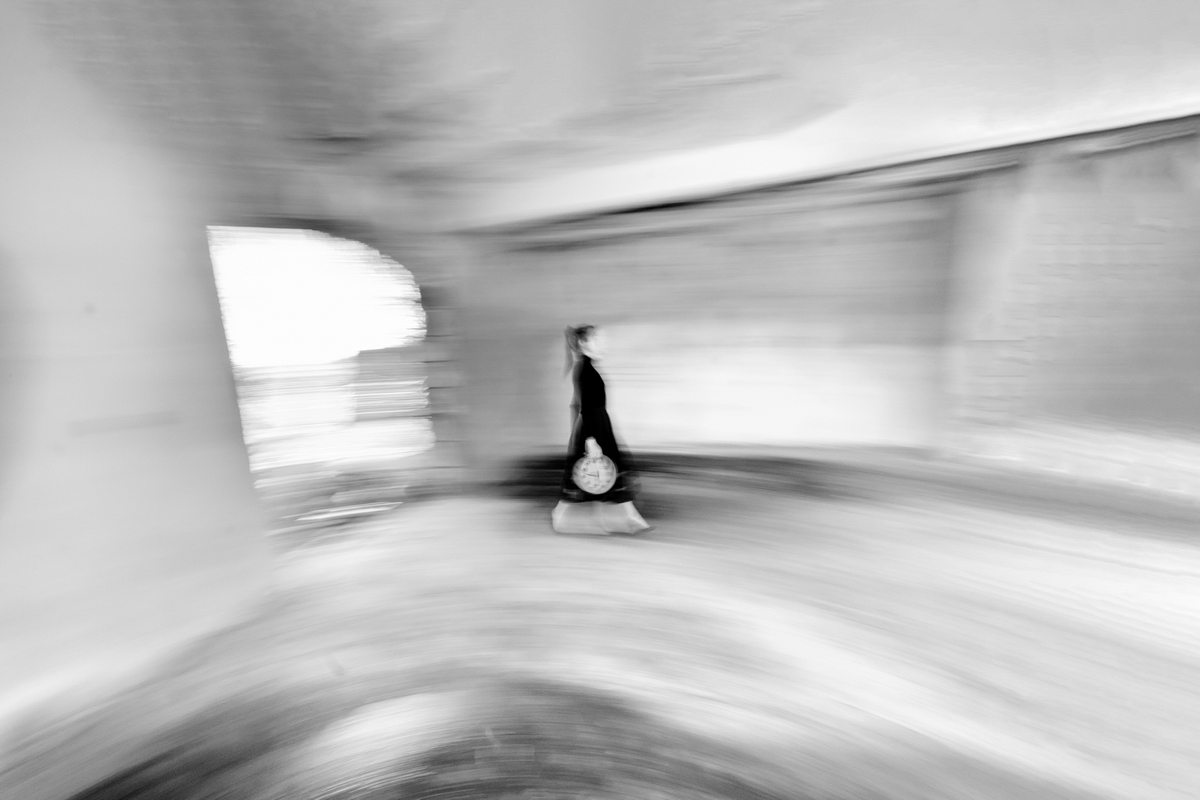 flow of time.