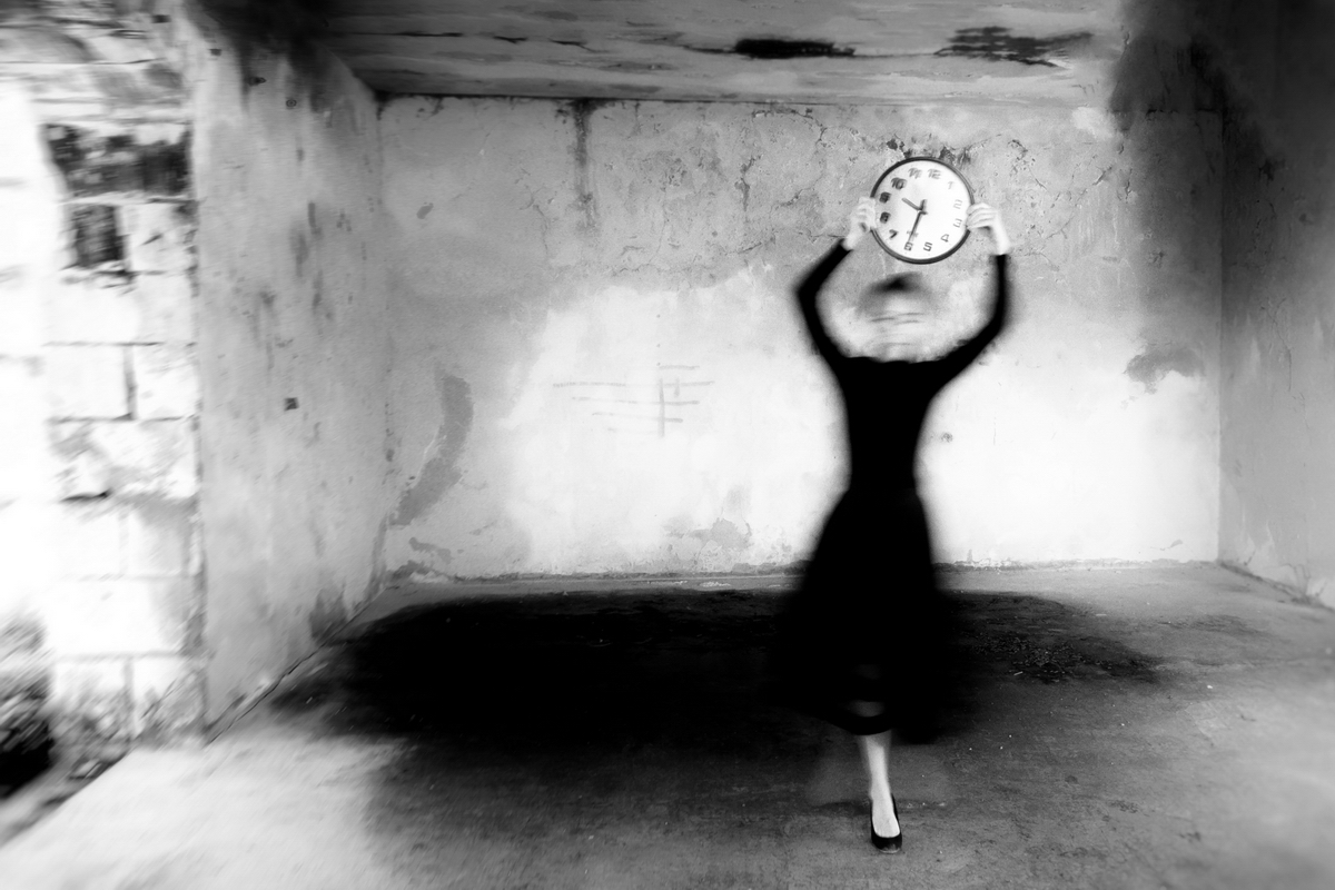 flow of time.