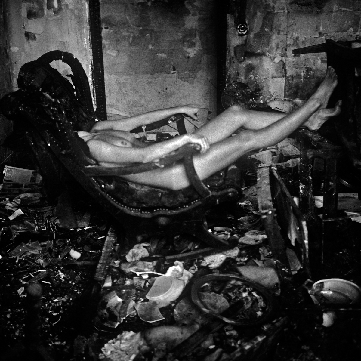 LA CASA QUEMADA.  El resurgir de las cenizas (BURNT HOME. Rising from the ashes)