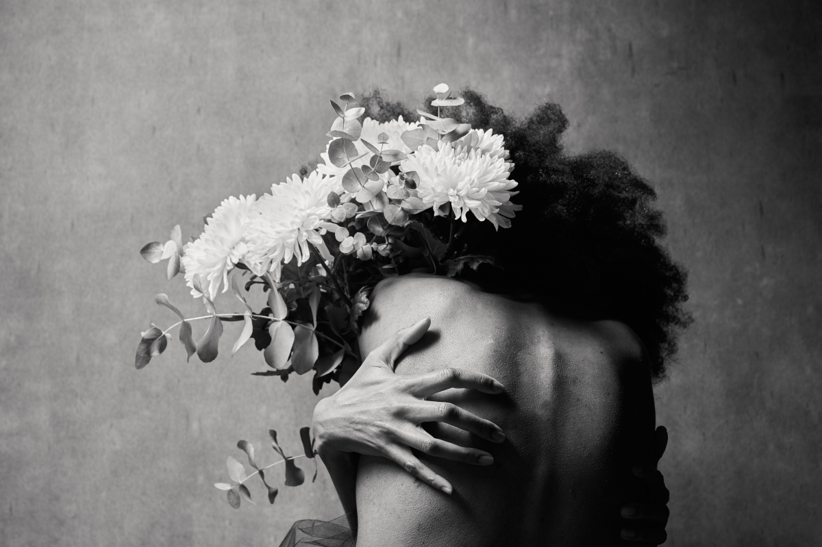 Stages of grief - self-portraits