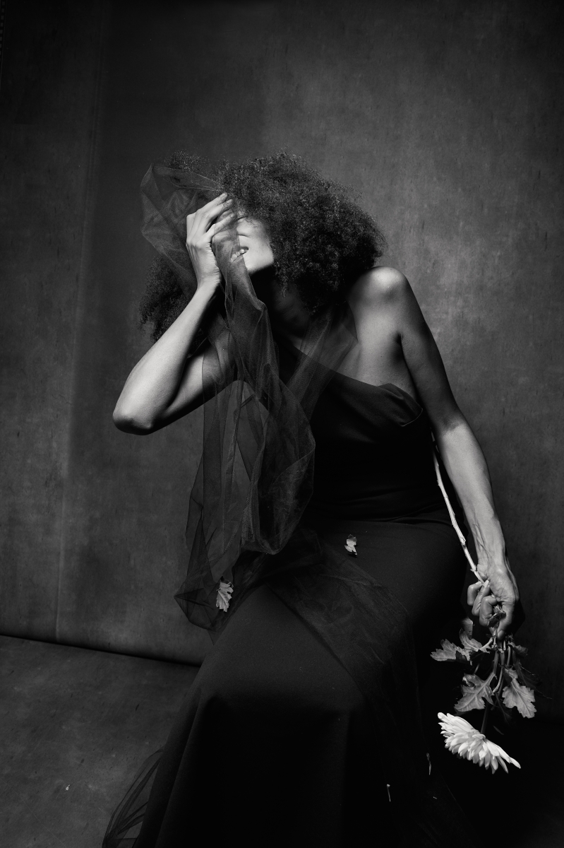 Stages of grief - self-portraits
