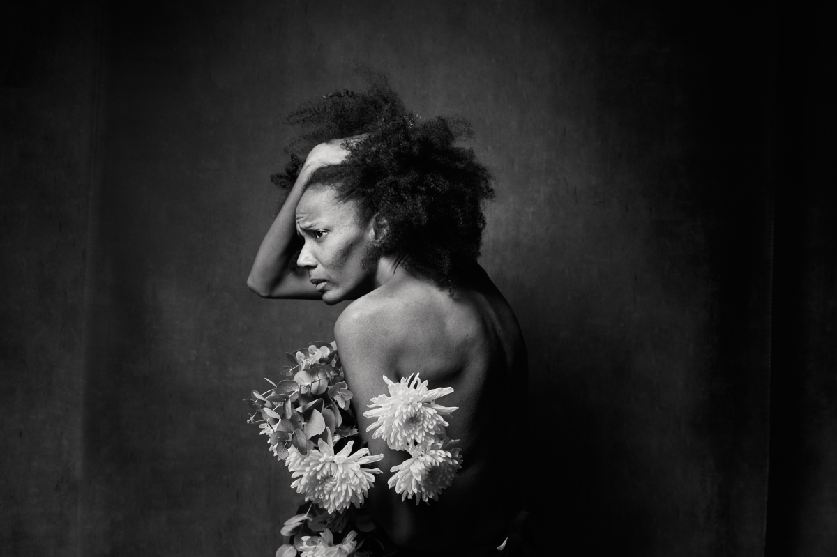 Stages of grief - self-portraits