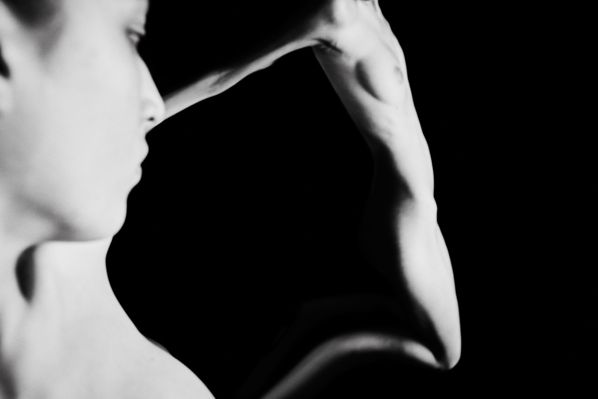 Beauty Distorted: A Cosmic Reflection on Warped Aesthetics.