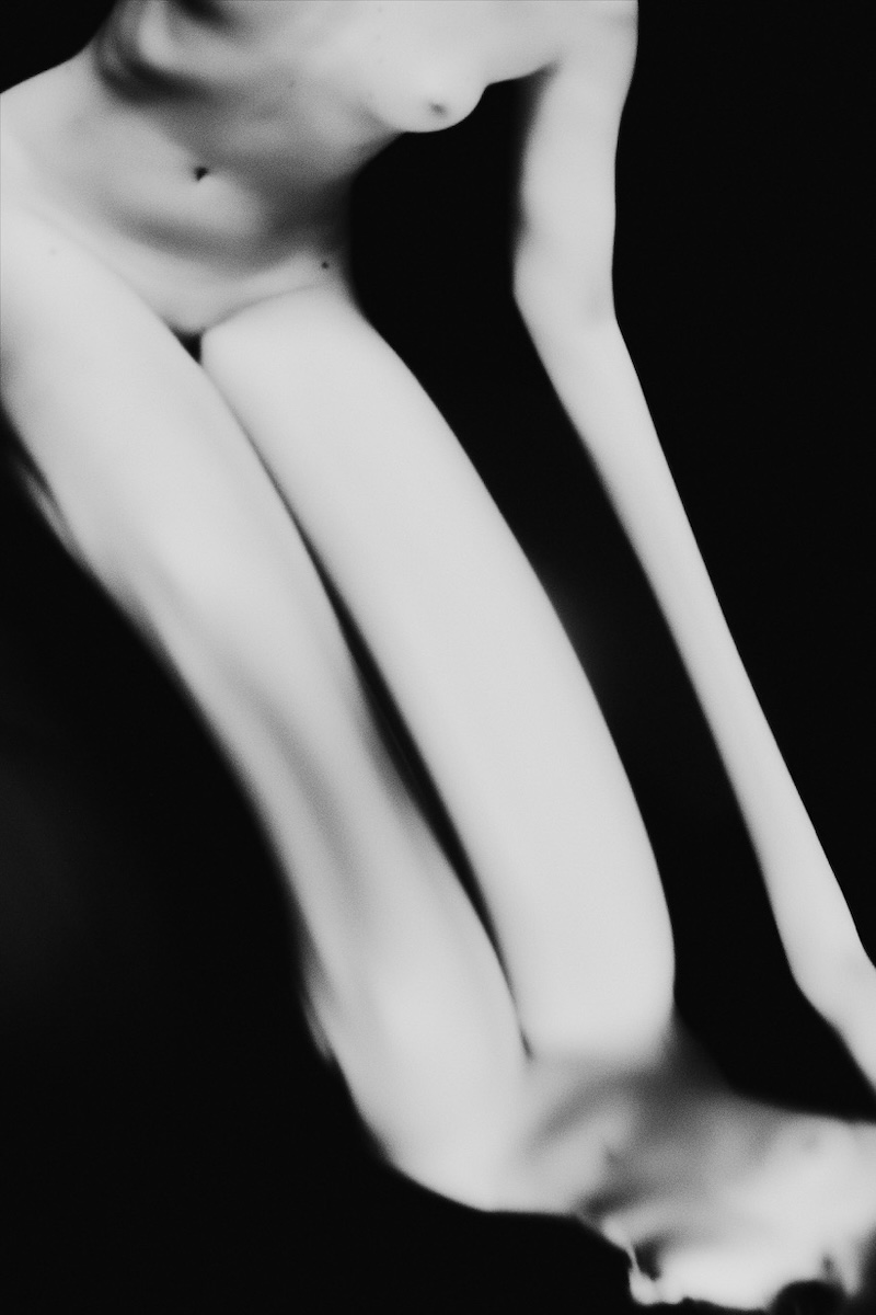 Beauty Distorted: A Cosmic Reflection on Warped Aesthetics.