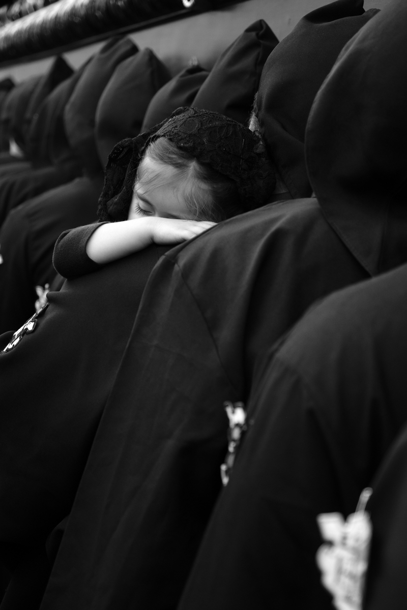 Faces of Good Friday in Antigua Guatemala
