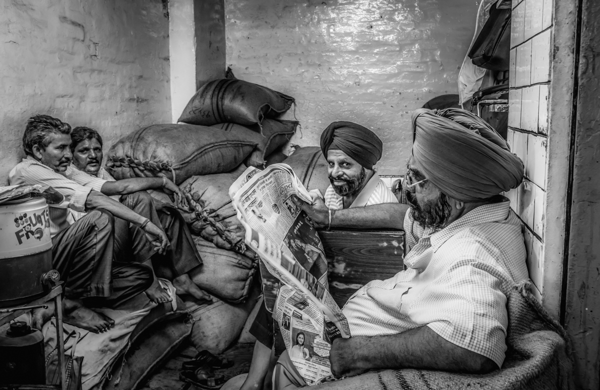 El hormiguero humano de Chandni Chowk (New Delhi Market)